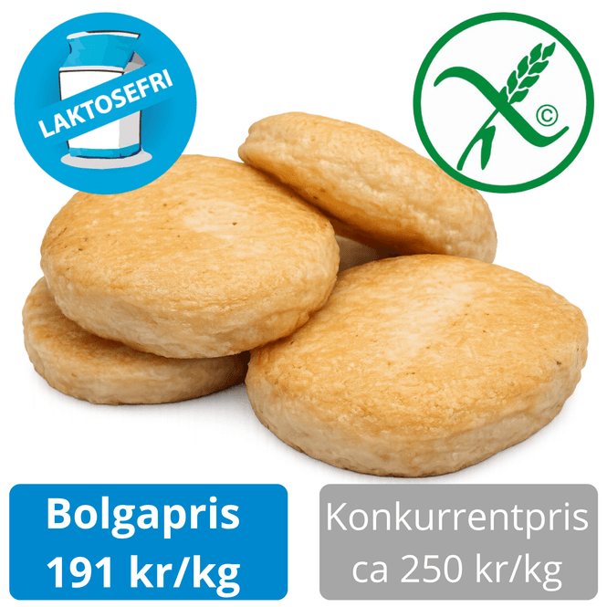 Hovedbilde Melkefri fiskekaker 2,5 kg – god smak