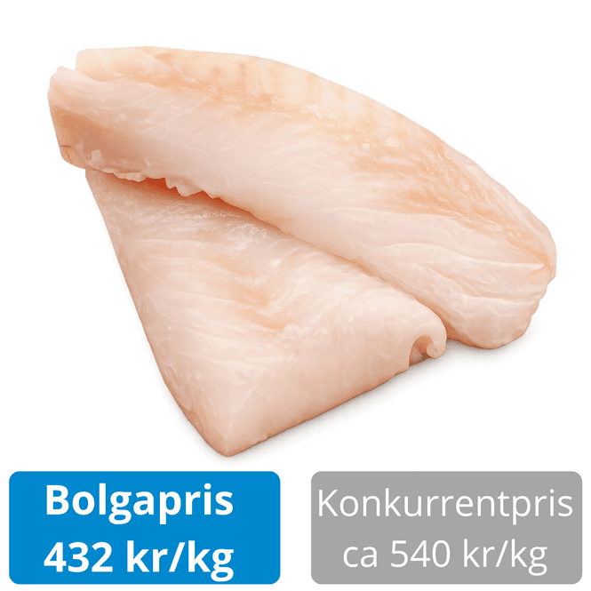 Hovedbilde Lettsaltet Torskeloins 2,5 kg – premium