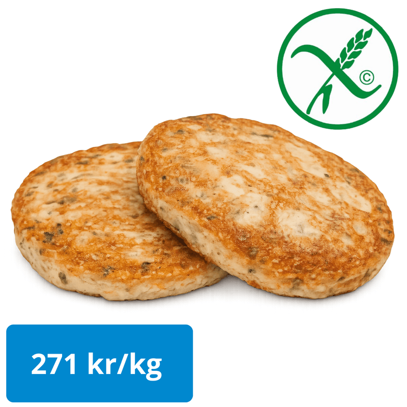 Ishavsburger 2,5 kg – håndlaget kvalitet
