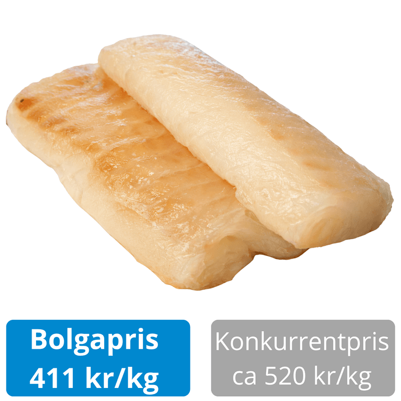 Røkt torskeloins 2,5 kg – premium