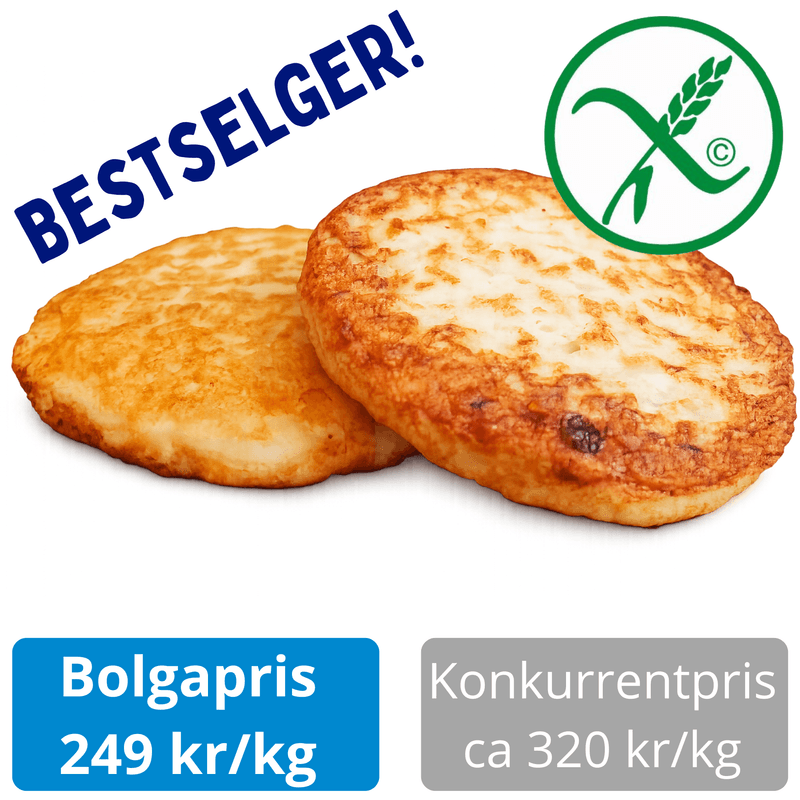 Hysekaker 83% 3 kg – håndlaget kvalitet